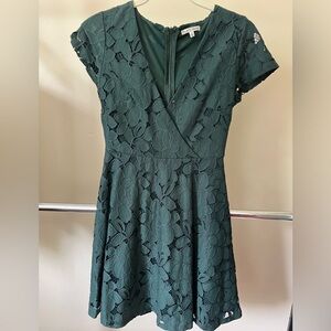 Black Swan green dress